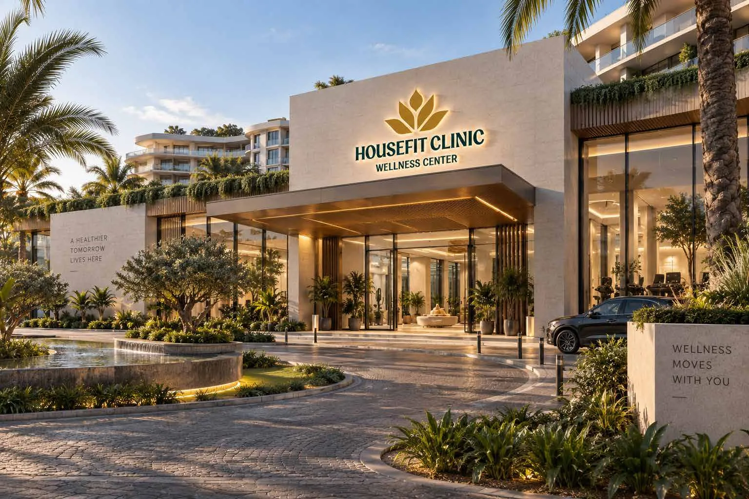 HouseFit Clinic Wellness Center render